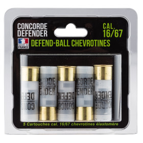 Cartouches Defend-Ball 16/67 : Sécurité optimale à courte portée