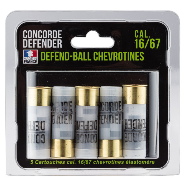 Cartouches Defend-Ball 16/67 : Sécurité optimale à courte portée
