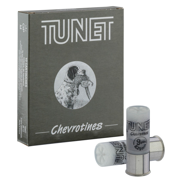 Cartouches TUNET 12/70 : Puissance et Précision pour Gros Gibier