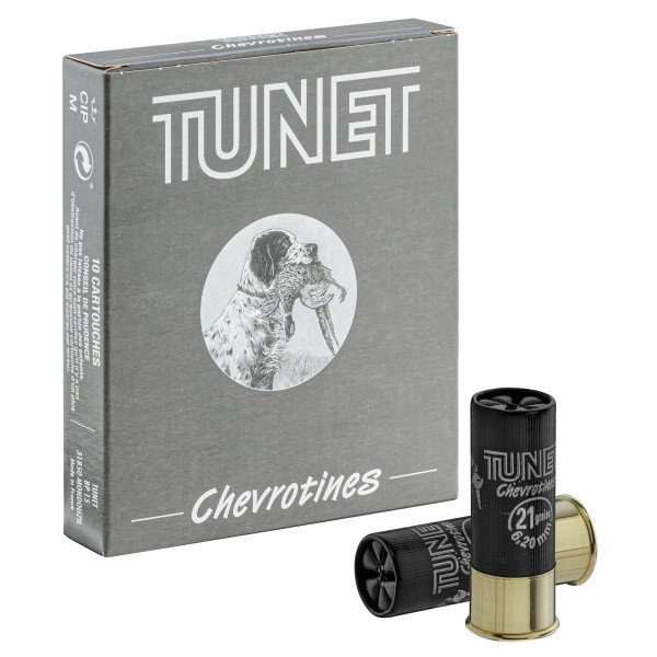 Cartouches TUNET 12/67 : Puissance et Précision pour Gros Gibier