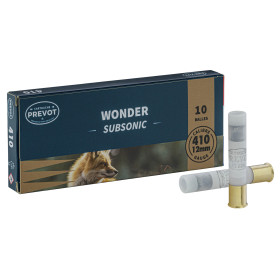 Cartouches Prevot Wonder Subsonique 410 : Puissance et Sécurité