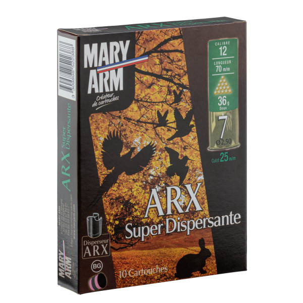Cartouches Mary Arm ARX 12/70 : Dispersion et Impact Inégalés