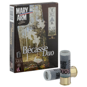 Cartouches Mary Arm Bécasse DUO 36g : Précision et Efficacité