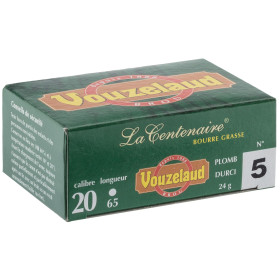 Cartouches Vouzelaud Cal. 20/65 : Précision et Sécurité Optimales