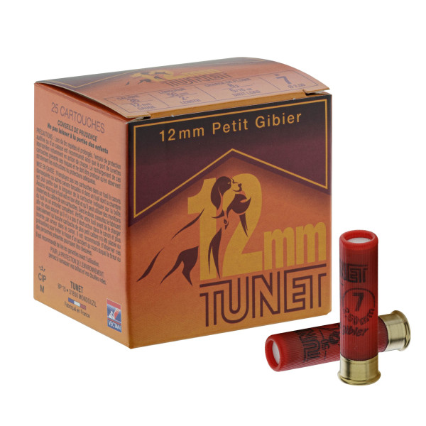 Cartouches Tunet 36/50 : Légèreté et Précision pour Petit Gibier
