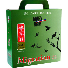 Cartouches Mary Arm 20/70 : Précision et efficacité pour migrateurs