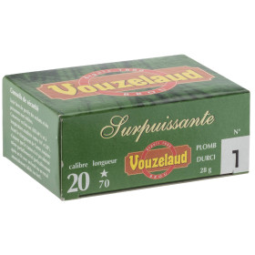 Cartouches Vouzelaud 20/70 : Puissance et Précision Made in France