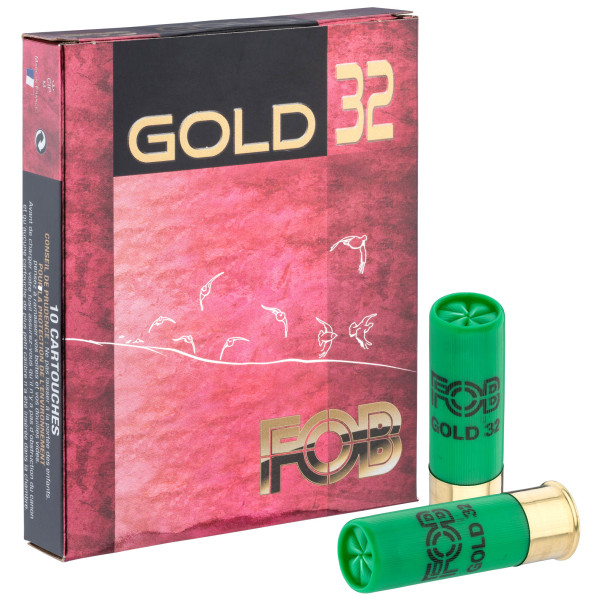 Cartouches FOB Gold 32 16/70 : Précision et Puissance Calibre 16