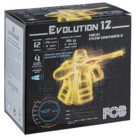 Cartouches Fob Evolution 12/70 : Précision et Vitesse Optimales