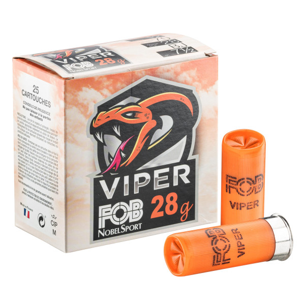 Cartouches FOB Trap Viper 12/70 : Précision et Confort Français