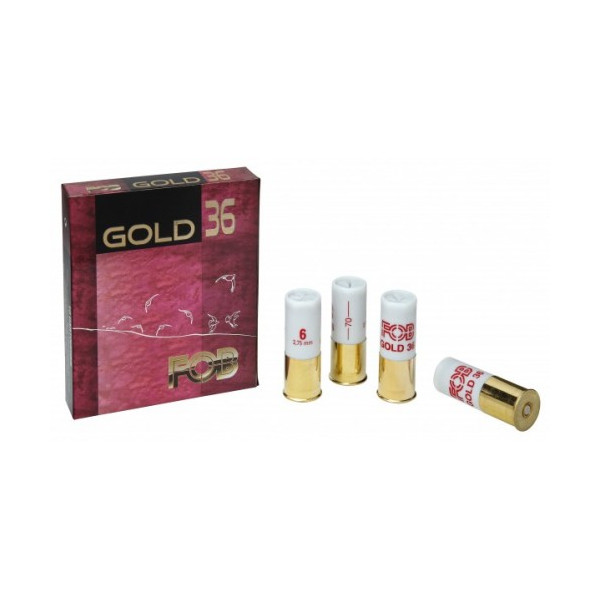 Cartouche FOB Gold 36 12/70 : Précision et Puissance Française