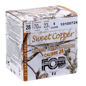 Cartouche FOB Sweet Copper cal. 28 : Efficacité écologique garantie