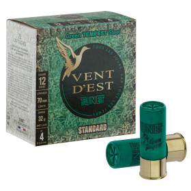 Cartouches TUNET BLACK TEMPEST 32g : Puissance et Précision en Zones Humides