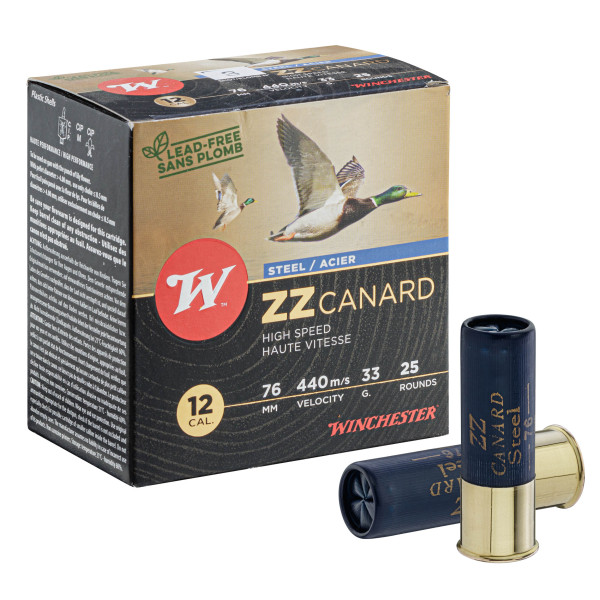 Cartouches Winchester ZZ Canard Acier 12/76 - Vitesse et Protection