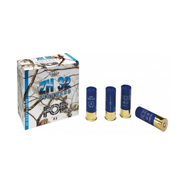 Cartouches Fob ZH 32 Acier Cal. 12/70 - Performance en Zones Humides