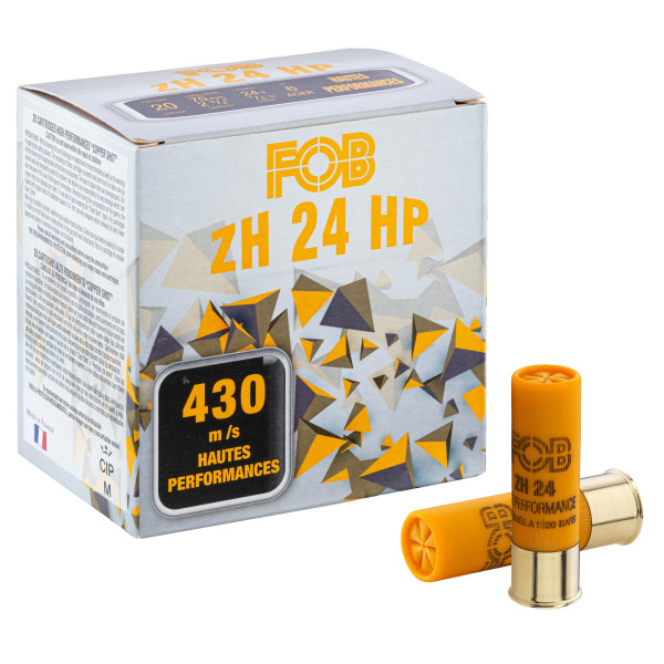 Cartouches Fob ZH Acier Cal. 20/70 : Performance en Zones Humides
