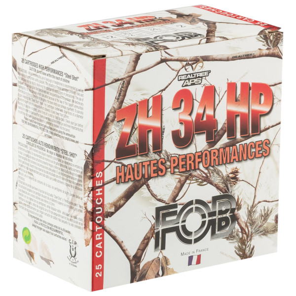 Cartouches Fob ZH Acier 12/70 : Précision et Puissance en Zones Humides