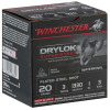 Cartouches Winchester Drylock Cal. 20/76 - Résistance et Étanchéité Maximales