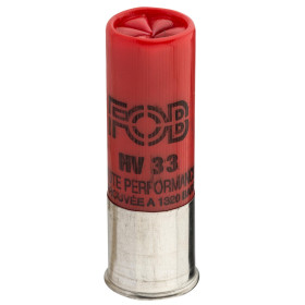 Cartouches Fob HV 33 Acier Cal. 12/76 - Performance en Milieu Humide