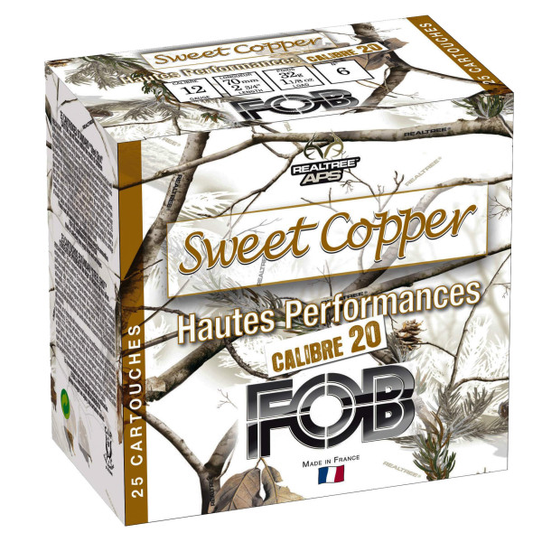 Cartouches Fob Sweet Copper Cal. 20/70 : Écologiques et Performantes
