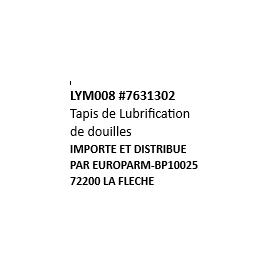 Tapis Lyman : Lubrification Optimale pour Douilles Sans Coincement