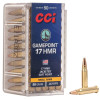 Cartouches CCI .17 HMR 20 grains : Précision et Impact Maîtrisé