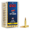 Cartouches CCI .17 HMR : Précision et Expansion pour Petit Gibier