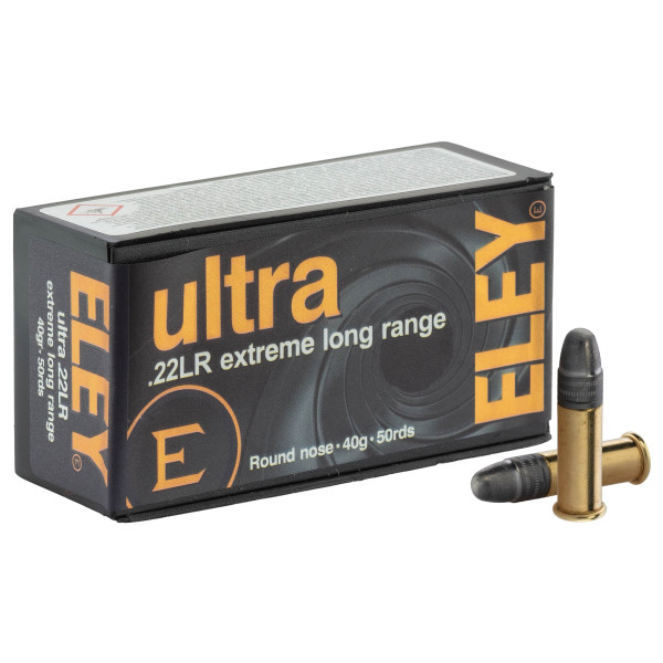 Cartouches ELEY .22LR Extreme : Précision ultime au-delà de 100 m