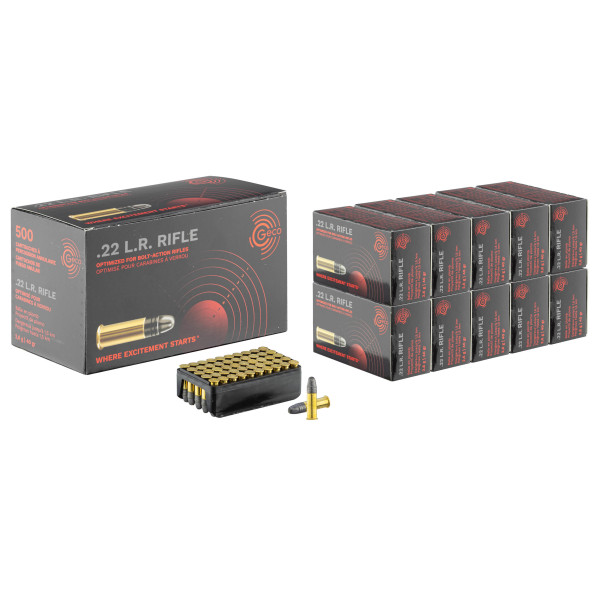 Munitions GECO .22 LR 40 gr : Précision et Silence Subsonique