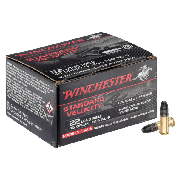 Cartouches 22 LR Black Copper : Précision et Pénétration Optimales