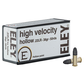 Munitions ELEY .22 LR : Vitesse et Précision pour Tir Prolongé