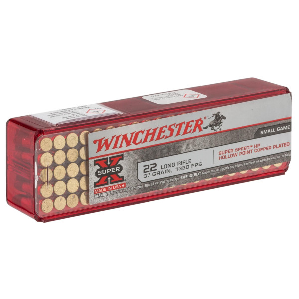 Cartouches Super X .22 LR : Vitesse et Précision Exceptionnelles