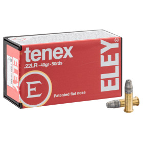 Cartouches Eley Tenex .22 LR : Précision Olympique pour Tireurs Avertis