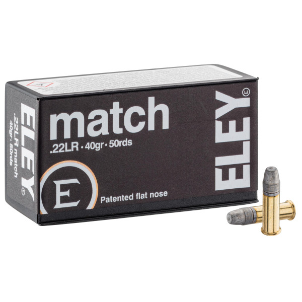 Cartouches Eley Match .22 LR : Précision Ultime pour Compétiteurs