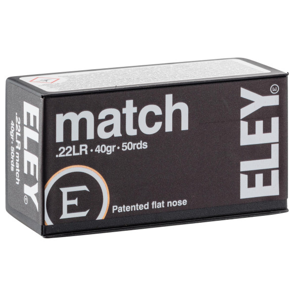 Cartouches Eley Match .22 LR : Précision Ultime pour Compétiteurs