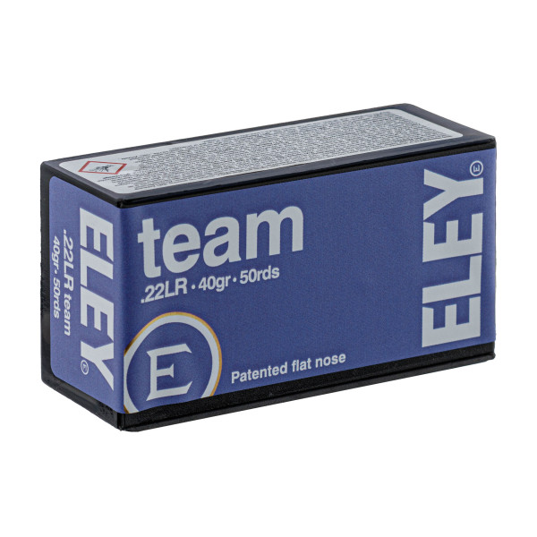 Cartouches 22LR Eley Team : Précision et Performance Élite