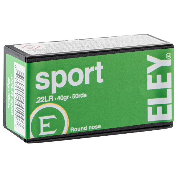 Cartouches Eley Sport .22 LR : Précision et Longévité Assurées