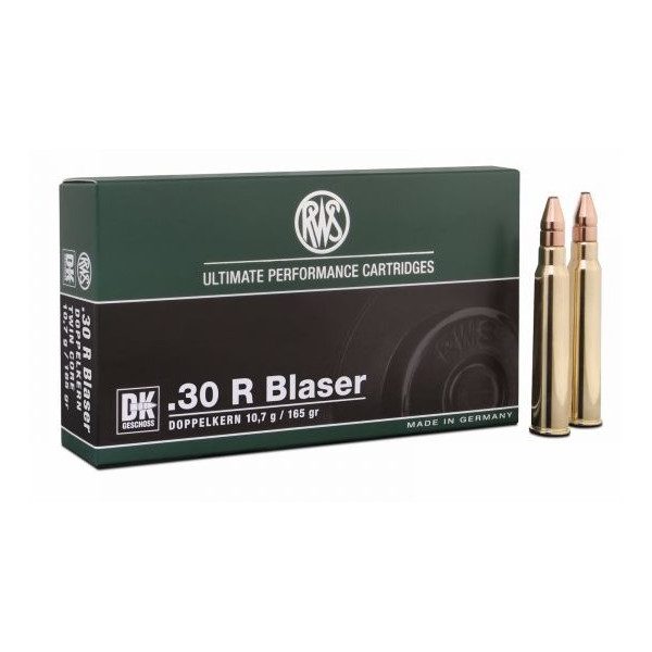 Munitions RWS .30 R Blaser DK : Puissance et Précision Inégalées