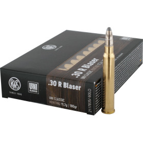 Munitions RWS 30 R Blaser : Précision et Puissance pour Gros Gibier