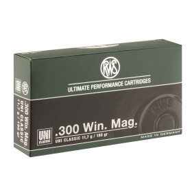 Munitions RWS .300 Win Mag 181 gr : Précision et Puissance pour Gros Gibier