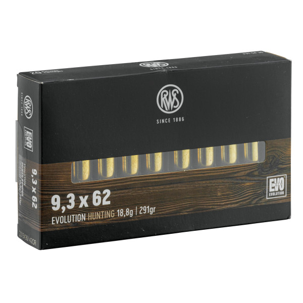 Munitions RWS 9.3x62 : Puissance et Précision pour Gros Gibier