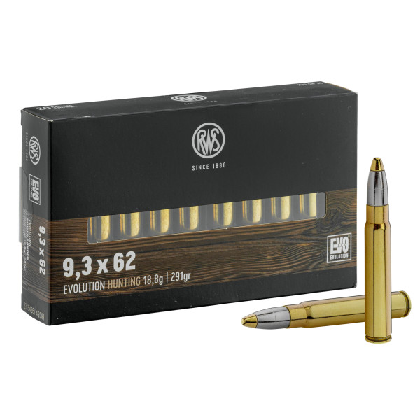 Munitions RWS 9.3x62 : Puissance et Précision pour Gros Gibier