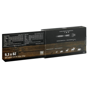 Munitions RWS 9.3x62 UNI Classic : Puissance et Précision pour Gros Gibier