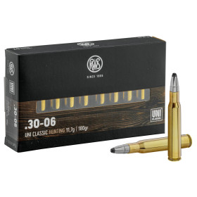 Munitions RWS 30-06 UNI Classic : Puissance et Précision Fiables