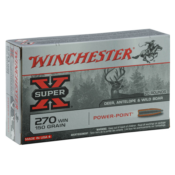 Winchester .270 Win 150 gr : Puissance et Précision pour Grand Gibier