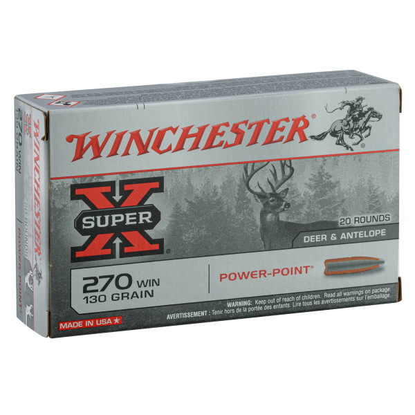 Winchester .270 Win 130 gr : Puissance et Précision pour Grand Gibier