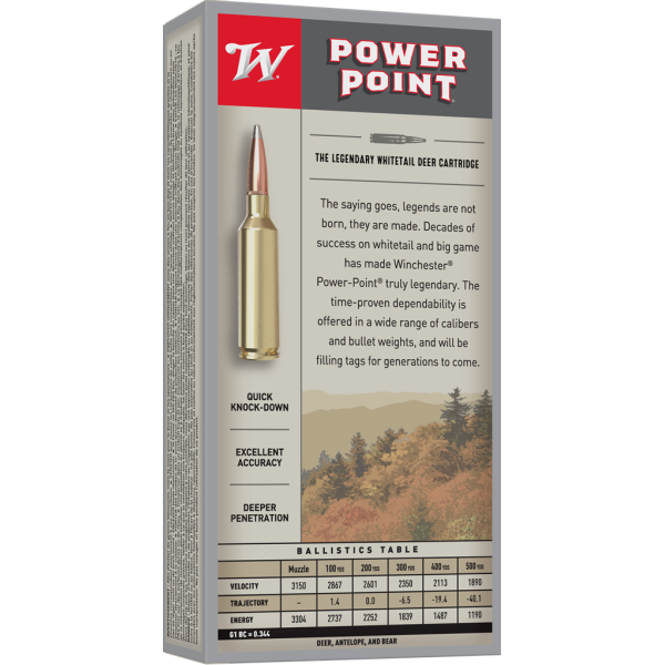 Winchester .270 WSM 150 gr : Précision et Puissance pour Grand Gibier