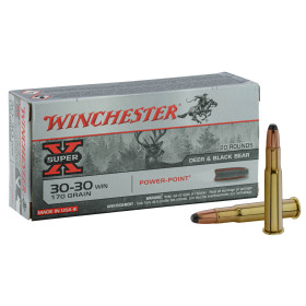 Winchester Power Point .30-30 : Précision et Puissance pour Chasseurs