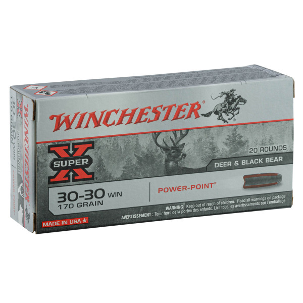 Winchester Power Point .30-30 : Précision et Puissance pour Chasseurs