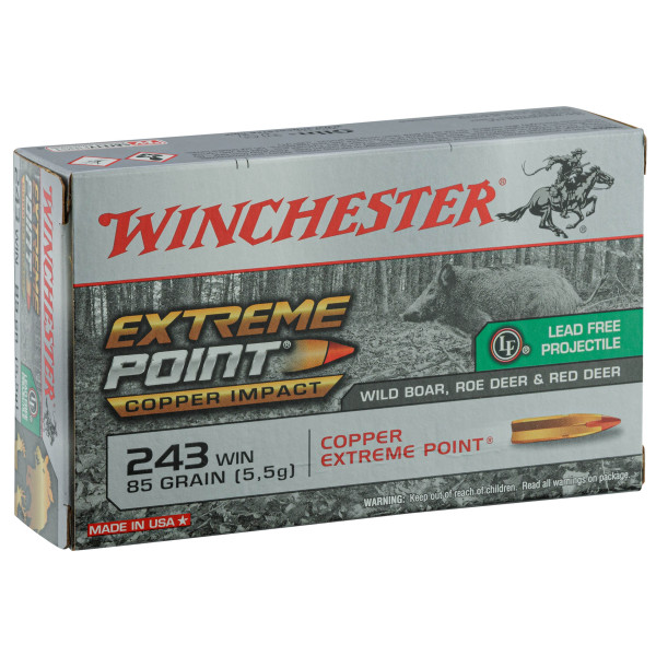 Munitions Winchester .243 : Puissance écologique et précision assurée